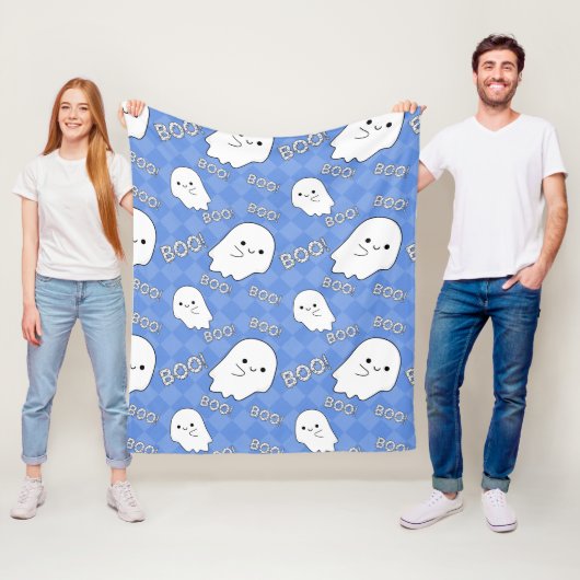 Happy Halloween フリースブランケット (インサイチュ)