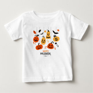 happy halloween ベビーTシャツ