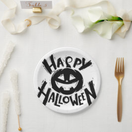 Happy Halloween  ペーパープレート