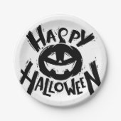 Happy Halloween  ペーパープレート (正面)