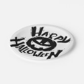 Happy Halloween  ペーパープレート (アングル)