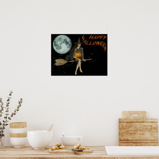 Happy Halloween - ポスター (キッチン)