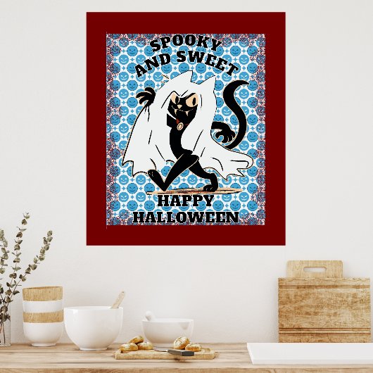 Happy Halloween ポスター (キッチン)