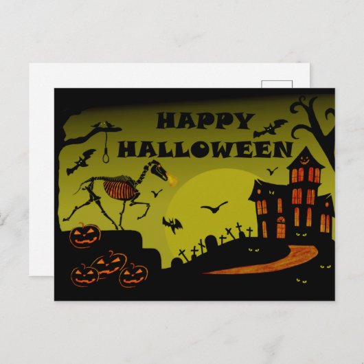 Happy Halloween  ポストカード (正面/裏面)