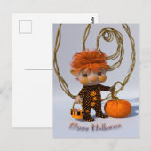 Happy Halloween ポストカード (正面/裏面)