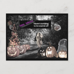 Happy  Halloween ポストカード【怖い物はない！】 シーズンポストカード