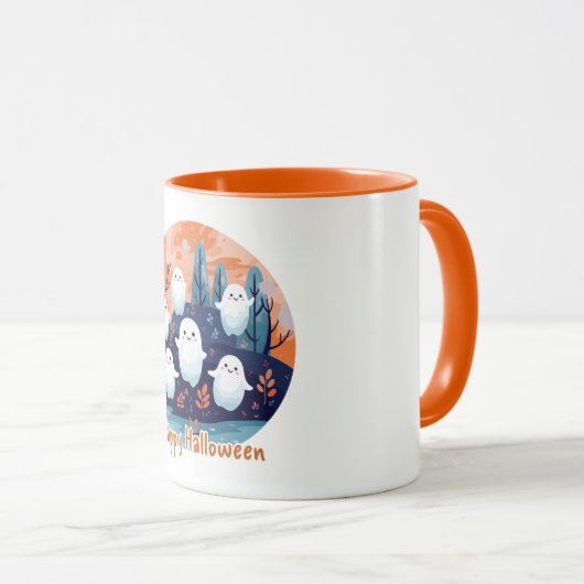 Happy Halloween マグカップ (正面右)
