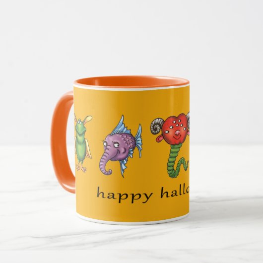 Happy Halloween マグカップ (正面左)