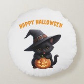 Happy Halloween ラウンドクッション (裏面)
