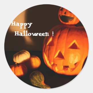 Happy Halloween ! ラウンドシール