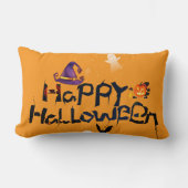 HAPPY HALLOWEEN ランバークッション (正面)