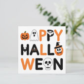 Happy halloween  招待状 (スタンド正面)