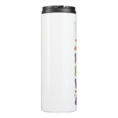 Happy Halloween 2025 Ghost Scary Pumpkin タンブラー (裏面)