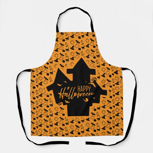 Happy Halloween 2 エプロン (正面)