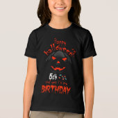 Happy Halloween And Yes It's 5th My Birthday トライブレンドＴシャツ (正面)