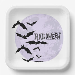 Happy Halloween Assiette en carton ペーパープレート