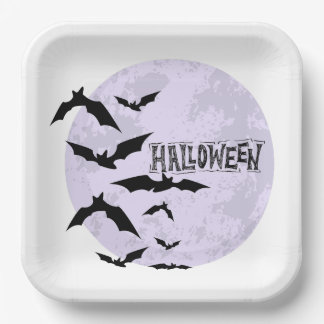 Happy Halloween Assiette en carton ペーパープレート
