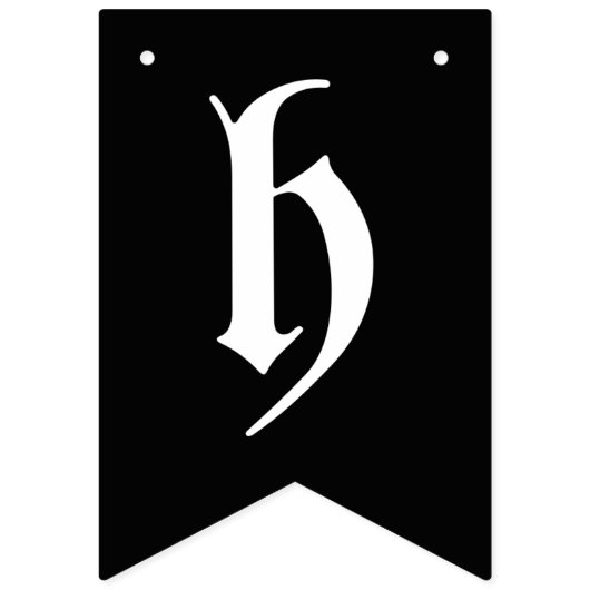 HAPPY HALLOWEEN- BANNER バンティングフラッグ (第2の旗)