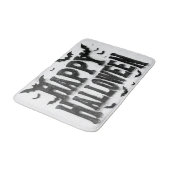 Happy Halloween - Bats バスマット (アングル)