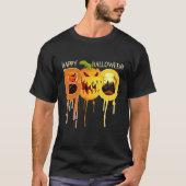 Happy Halloween Boo   Scary Haunted House Horror Tシャツ (正面)