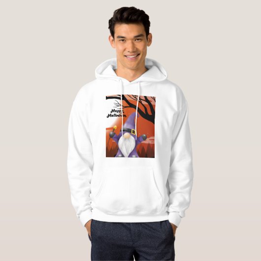  happy halloween  brujo パーカ (正面フル)