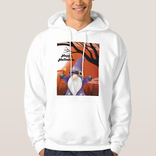  happy halloween  brujo パーカ (正面)