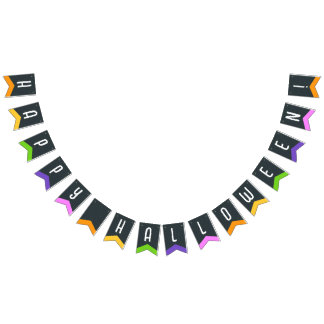 Happy Halloween Bunting Flags バンティングフラッグ