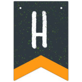 Happy Halloween Bunting Flags バンティングフラッグ (第1の旗)