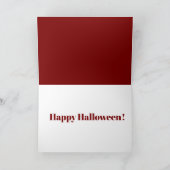 Happy Halloween Card カード (内部)