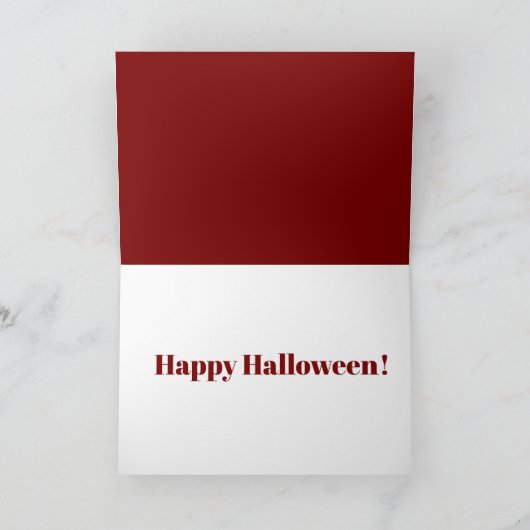 Happy Halloween Card カード (内部)
