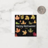 Happy halloween cards, cute, stock up! ノートカード (正面/裏面インサイチュ)