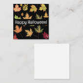 Happy halloween cards, cute, stock up! ノートカード (正面/裏面)