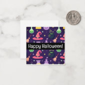 Happy halloween cards, cute, stock up! ノートカード (正面/裏面インサイチュ)