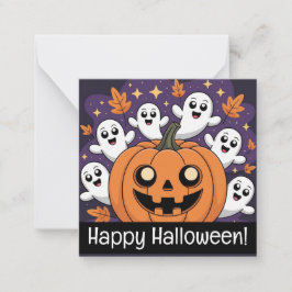 Happy halloween cards, cute, stock up! ノートカード