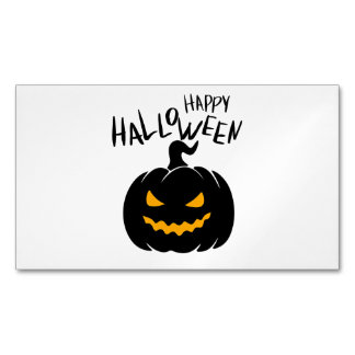 Happy Halloween Carte de visite magnétique マグネット名刺