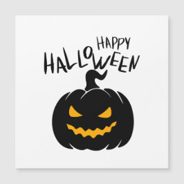 Happy Halloween Carte magnétique