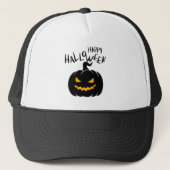 Happy Halloween casquette trucker キャップ (正面)
