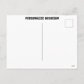 Happy Halloween Celebration Pumpkins Bats Spider シーズンポストカード (裏面)