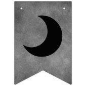 Happy Halloween Colourful Flying Bats Dark Grey バンティングフラッグ (第1の旗)