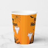 Happy Halloween Design 紙コップ (右)