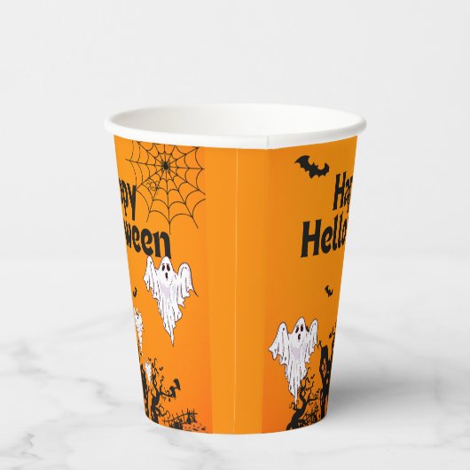 Happy Halloween Design 紙コップ (右)