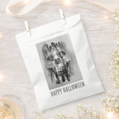 Happy Halloween. Distressed skull フェイバーバッグ (クリップ留めされた状態)