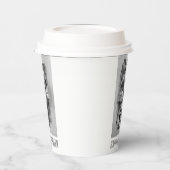 Happy Halloween. Distressed skull 紙コップ (左)