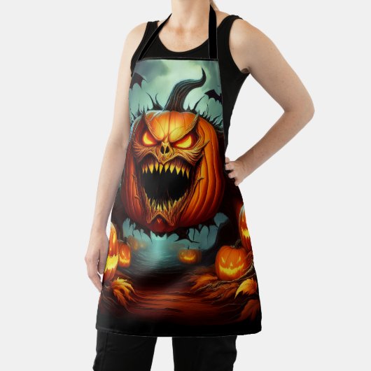 Happy Halloween Everybody エプロン (インサイチュ)
