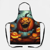 Happy Halloween Everybody エプロン (正面)