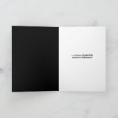 Happy Halloween For Anyone Creepy Evil Clown  シーズンカード (内部)