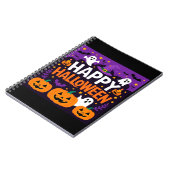 Happy halloween ghost ノートブック (左側)