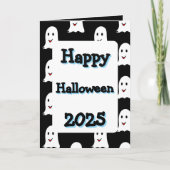 Happy Halloween gift greeting card 2025 カード (正面)