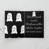 Happy Halloween gift greeting card 2025 カード (内部)