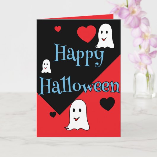 Happy Halloween gift ideas greeting card カード (蘭)